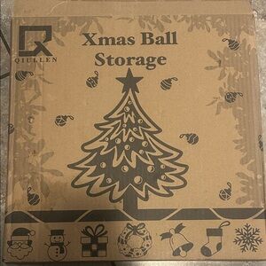 Quillen Xmas Ball Storage Box